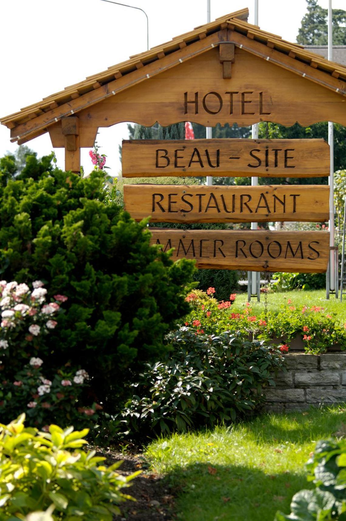 Hotel Beausite Budget Unterseen Exterior photo