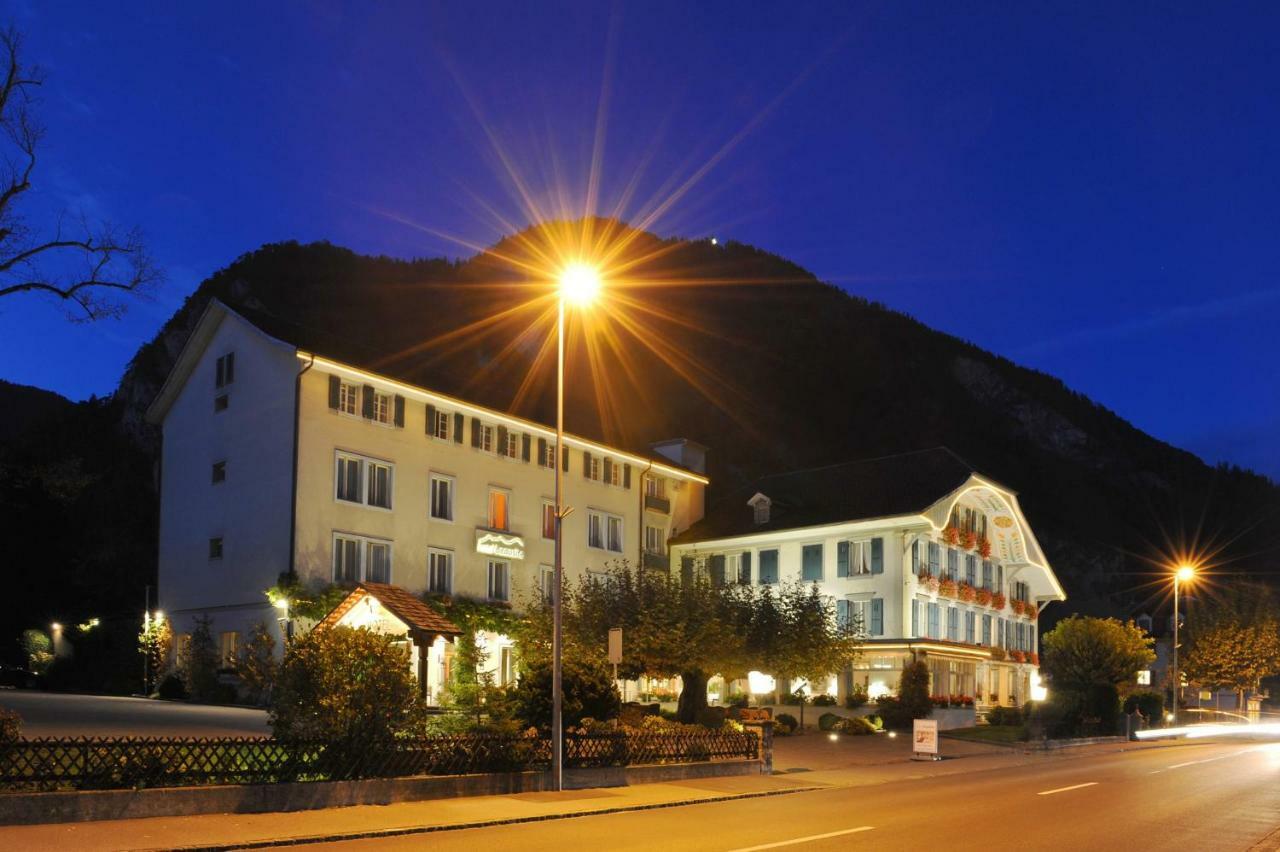 Hotel Beausite Budget Unterseen Exterior photo